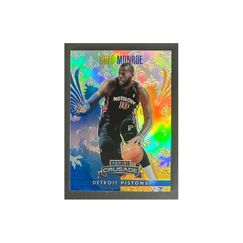 GREG MONROE 2013-14 Panini Crusade Insert Blue - 226