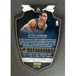 OTTO PORTER 2014-15 Select Premier Prizm Light Purple Die Cut 15/99