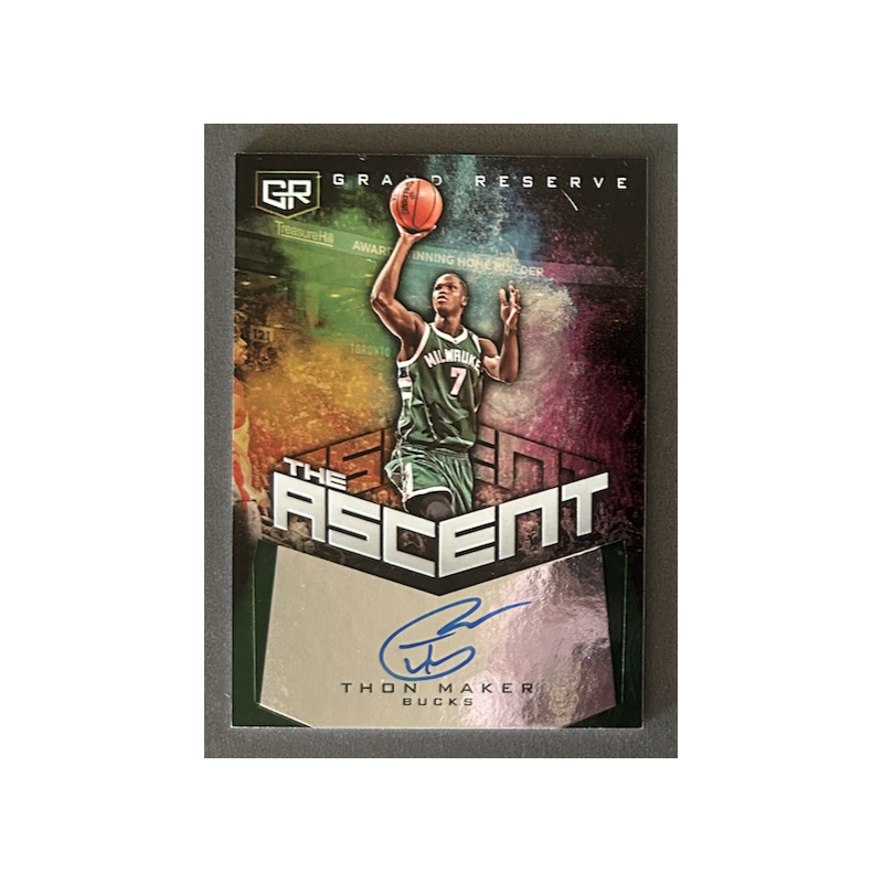 THON MAKER 2016-17 Panini Grand Reserve The Ascent Autograph 06/75