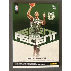 THON MAKER 2016-17 Panini Grand Reserve The Ascent Autograph 06/75