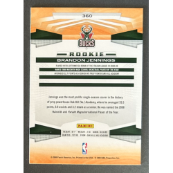 BRANDON JENNINGS 2009-10 Panini rookie - 360