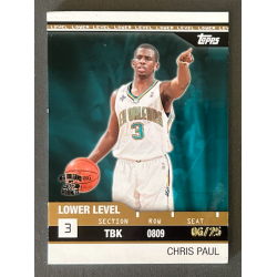 CHRIS PAUL 2008-09 Topps Rip Cards lower level 06/25