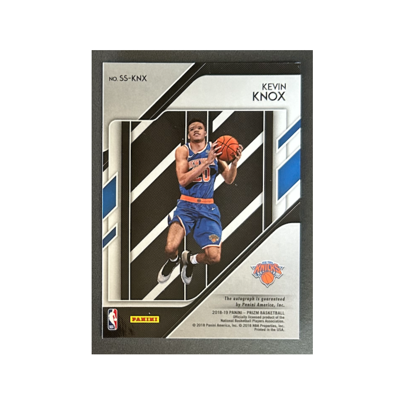 KEVIN KNOX 2018-19 Panini Prizm Sensational Signatures - 69