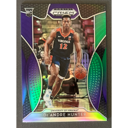 De'ANDRE HUNTER 2019-20 Panini Prizm Draft Picks Purple and Green