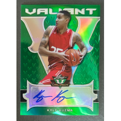 KYLE KUZMA 2018 Leaf Valiant Green autograph 42/60