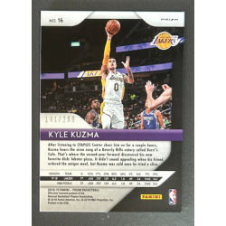 KYLE KUZMA 2019-20 Panini Prizm red prizm 141/299