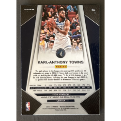 Karl-Anthony Towns 2017-18 Panini Prizm Orange Mosaic prizm - 1
