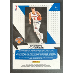 KRISTAPS PORZINGIS 2017-18 Panini Revolution Vortex - 35