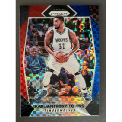 Karl-Anthony Towns 2017-18 Panini Prizm Red White and Blue - 82