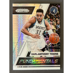 Karl-Anthony Towns 2017-18 Panini Prizm Fundamentals Silver prizm