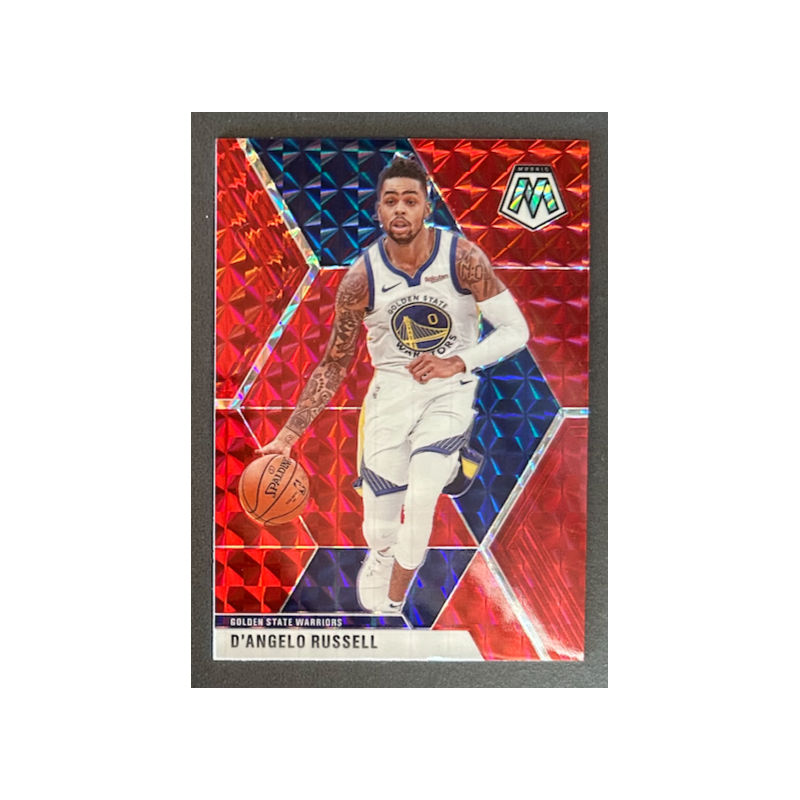 D'ANGELO RUSSELL 2019-20 Panini Mosaic Mosaic Orange Reactive 90