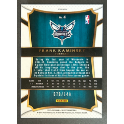 FRANK KAMINSKY 2015-16 Select Concourse Prizm Red 079/149