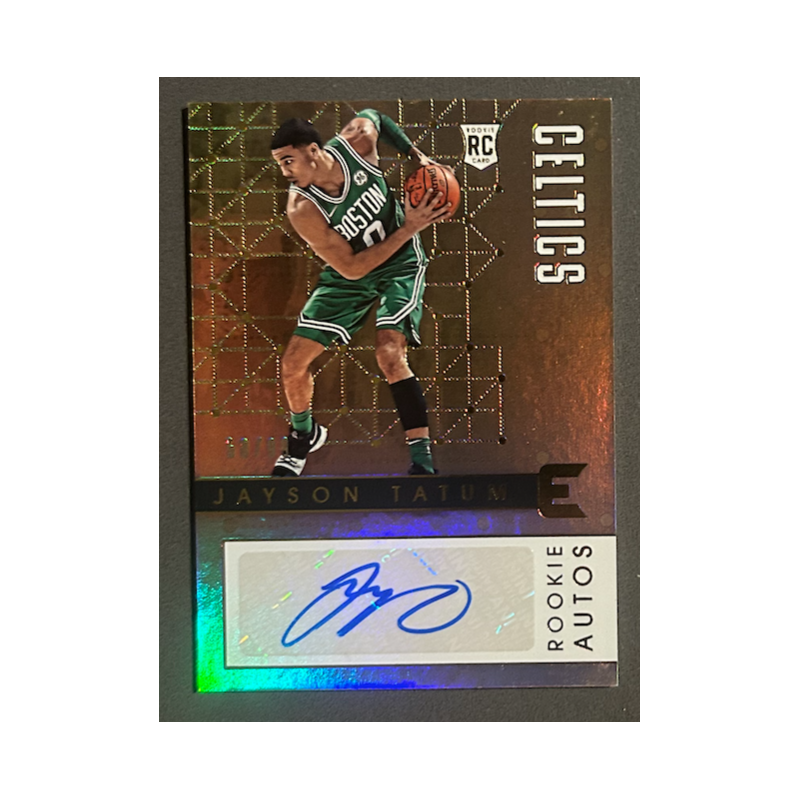 JAYSON TATUM 2017-18 Panini Essentials rookie autograph 58/99