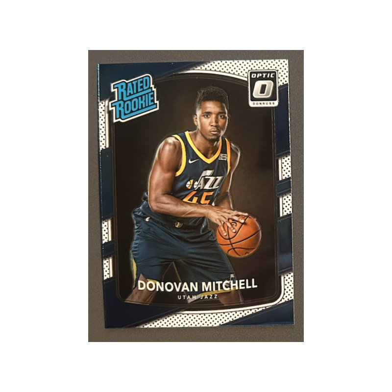 DONOVAN MITCHELL 2017-18 Donruss Rated rookie - 188