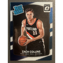 ZACH COLLINS 2017-18 Donruss Optic rated rookie - 191