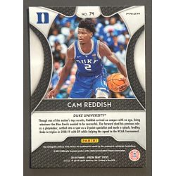 CAM REDDISH 2019-20 Panini Prizm Draft Picks Orange prizm rookie -74