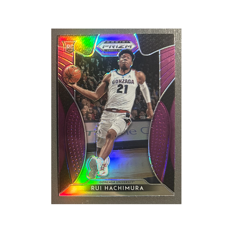RUI HACHIMURA 2019-20 Panini Prizm Draft Picks Purple prizm rookie