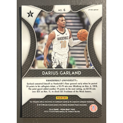 DARIUS GARLAND 2019-20 Panini Prizm Draft Picks Purple and Green rc