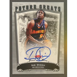 IKE DIOGU 2005-06 Fleer Greats of the Game rookie autograph 48/99