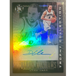 DERON WILLIAMS 2019-20 Panini Illusions Trophy Collection Autograph