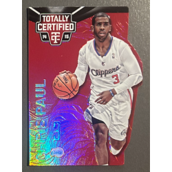 CHRIS PAUL 2014-15 Totally Certified Platinum Mirror Red Die Cut /135
