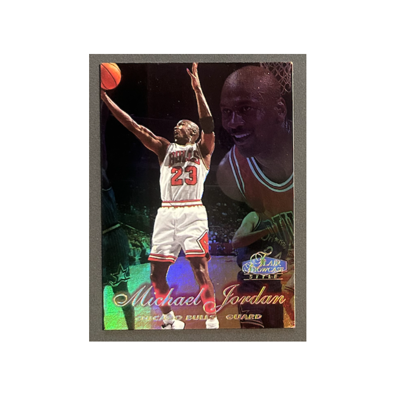MICHAEL JORDAN 1997-98 Flair Showcase Row 2 showstopper