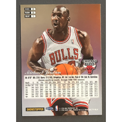 MICHAEL JORDAN 1997-98 Flair Showcase Row 2 showstopper