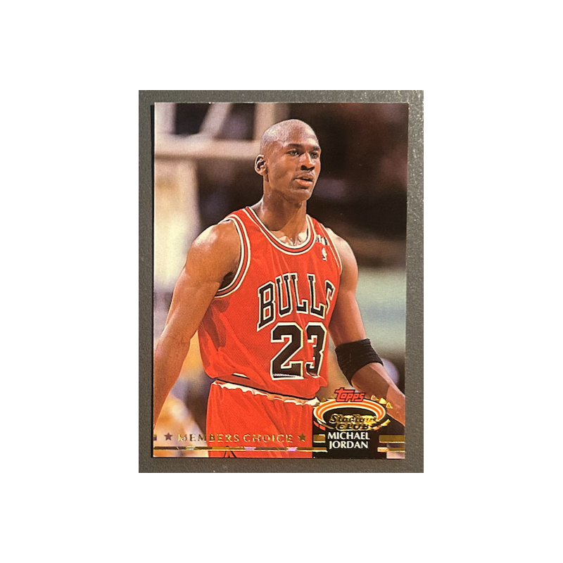 MICHAEL JORDAN 1992-93 Stadium Club Members choice - 210