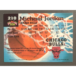 MICHAEL JORDAN 1992-93 Stadium Club Members choice - 210