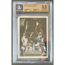 CARMELO ANTHONY 2003-04 topps chrome Rookie BGS 9.5