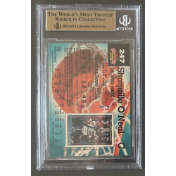 SHAQUILLE O'NEAL 1992-93 TOPPS STADIUM CLUB Rookie BGS 9.5