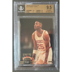 ROBERT HORRY 1992-93 TOPPS STADIUM CLUB rookie BGS 9.5