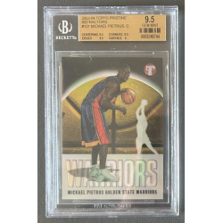 MICKAEL PIETRUS 2003-04 TOPPS PRISTINE REFRACTOR C BGS 9.5