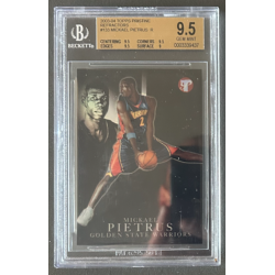 MICKAEL PIETRUS 2003-04 TOPPS PRISTINE REFRACTOR R BGS 9.5