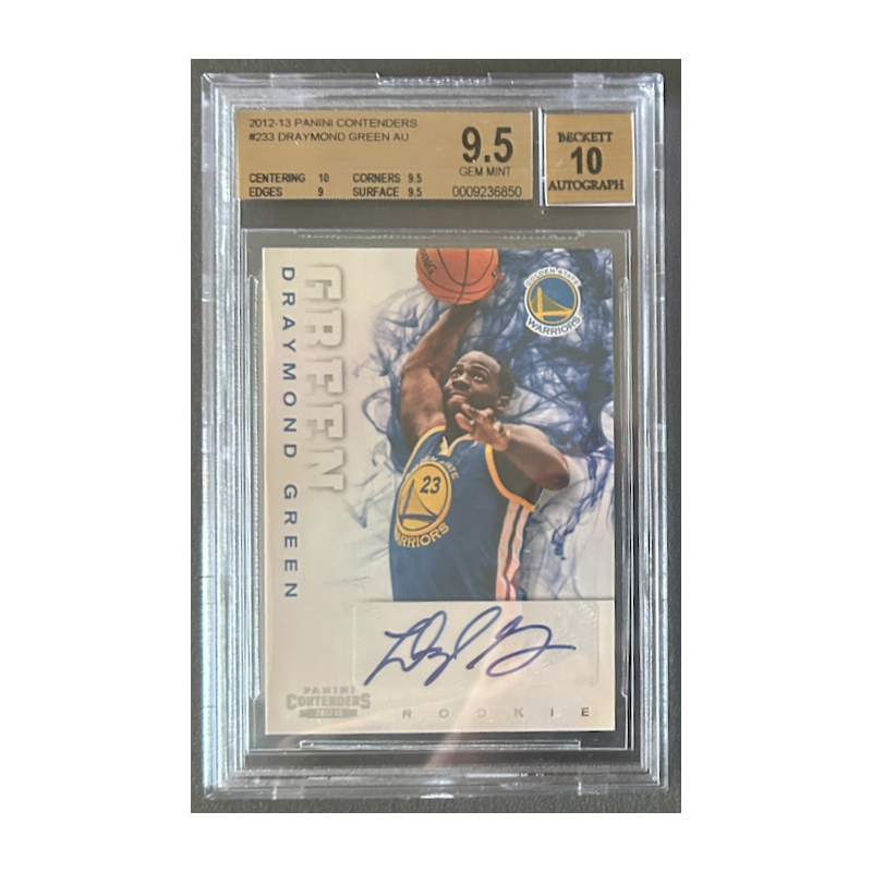 DRAYMOND GREEN 2012-13 PANINI CONTENDERS Rc Auto BGS 9.5