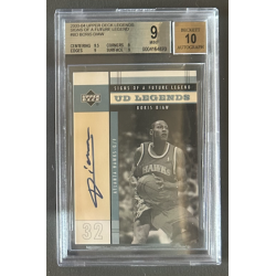 BORIS DIAW 2003-04 UD LEGENDS SIGNS OF THE FUTURE BGS 9