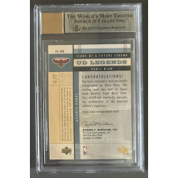 BORIS DIAW 2003-04 UD LEGENDS SIGNS OF THE FUTURE BGS 9