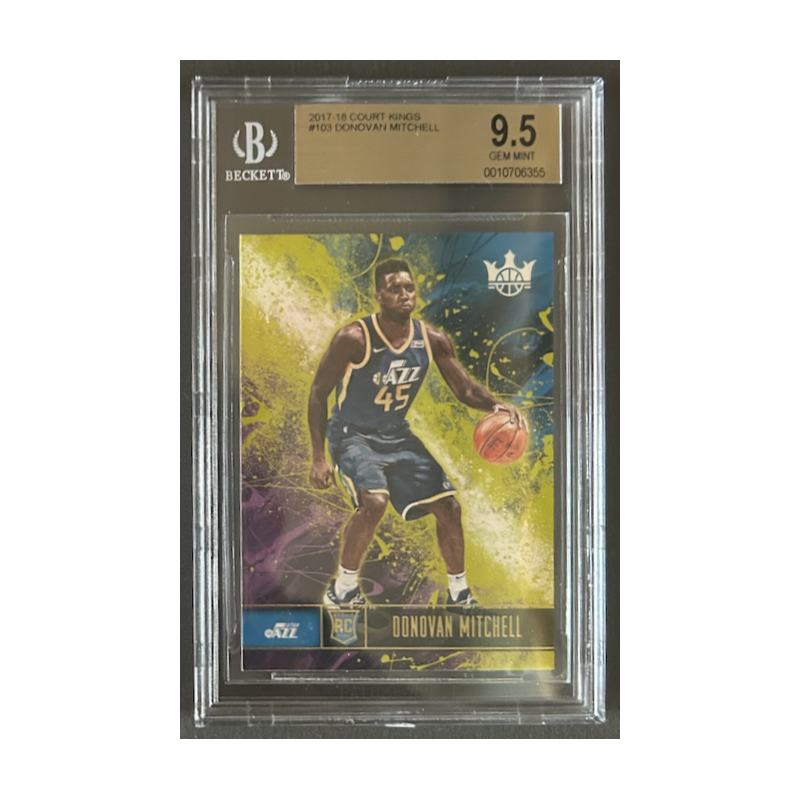 DONOVAN MITCHELL 2017-18 COURT KINGS Rookie BGS 9.5