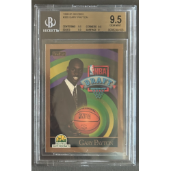 GARY PAYTON 1990-91 SKYBOX ROOKIE BGS 9.5
