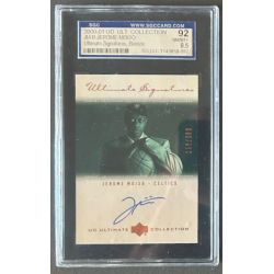 JEROME MOISO 2000-01 UD ULTIMATE COLLECTION SIGNATURE
