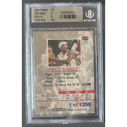 ERICK BARKLEY 2000-01 FLEER AUTHORITY rookie 1/1250 BGS 9