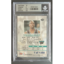 STROMILE SWIFT 2000-01 FLEER AUTHORITY rookie 1/1250 BGS 9