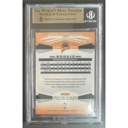 STEPHEN CURRY 2009-10 PANINI Rookie BGS 9.5