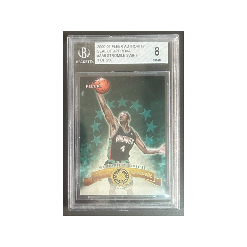 STROMILE SWIFT 2000-01 FLEER AUTHORITY 247/250 BGS 8
