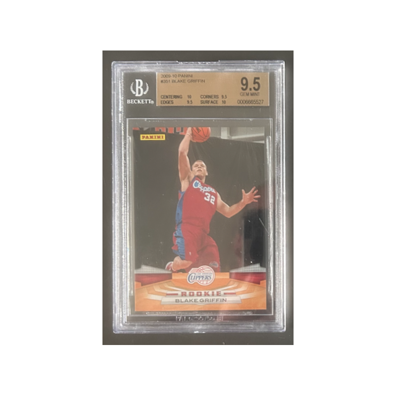 BLAKE GRIFFIN 2009-10 PANINI ROOKIE BGS 9.5