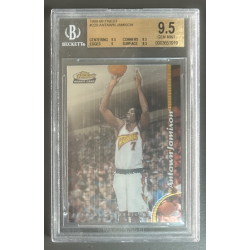 ANTAWN JAMISON 1998-99 TOPPS FINEST ROOKIE BGS 9.5