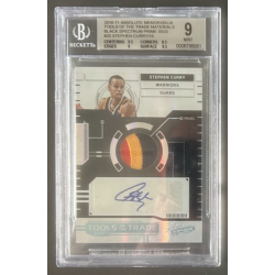 STEPHEN CURRY 2010 ABSOLUTE MEMORABILIA BLACK SPECTRUM