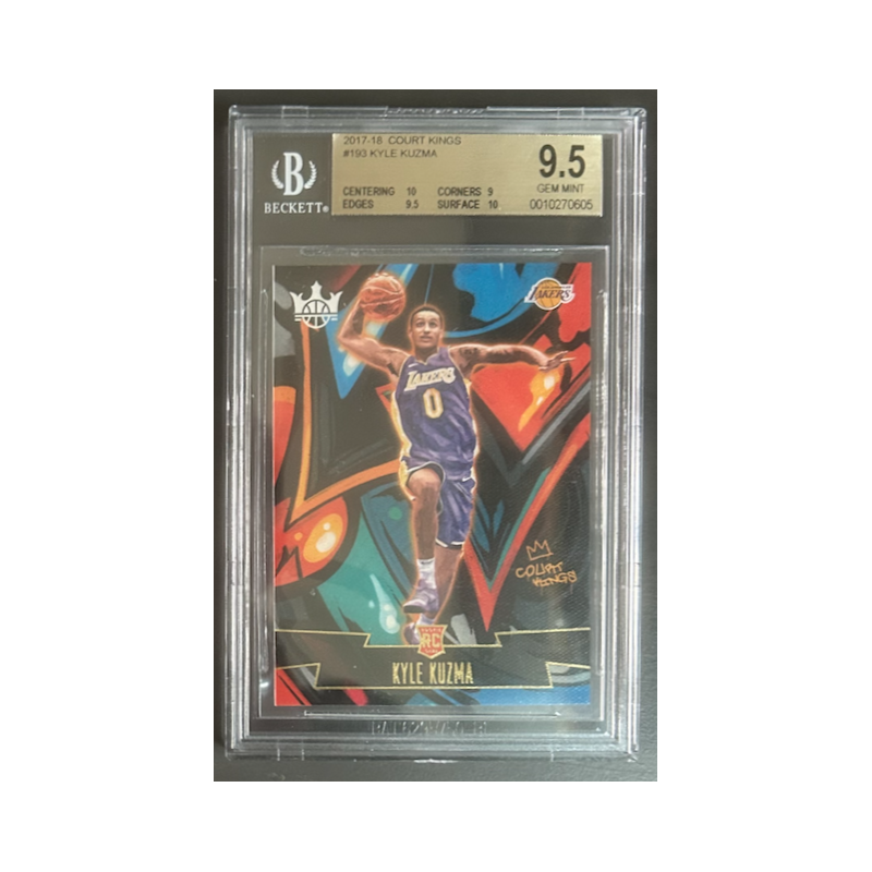 KYLE KUZMA 2017-18 COURT KINGS ROOKIE BGS 9.5