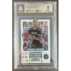 ANDREW WIGGINS 2017-18 CONTENDERS CHAMPIONSHIP TICKET 1/1