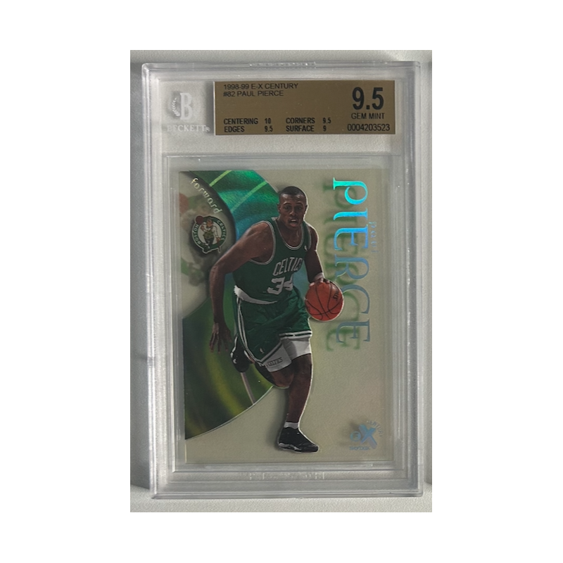 PAUL PIERCE 1998-99 EX CENTURY ROOKIE BGS 9.5